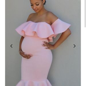 Chic bump club off-shoulder Dress